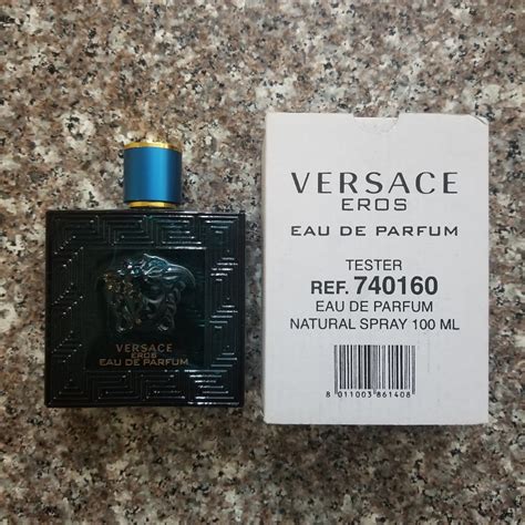 versace eros tester box